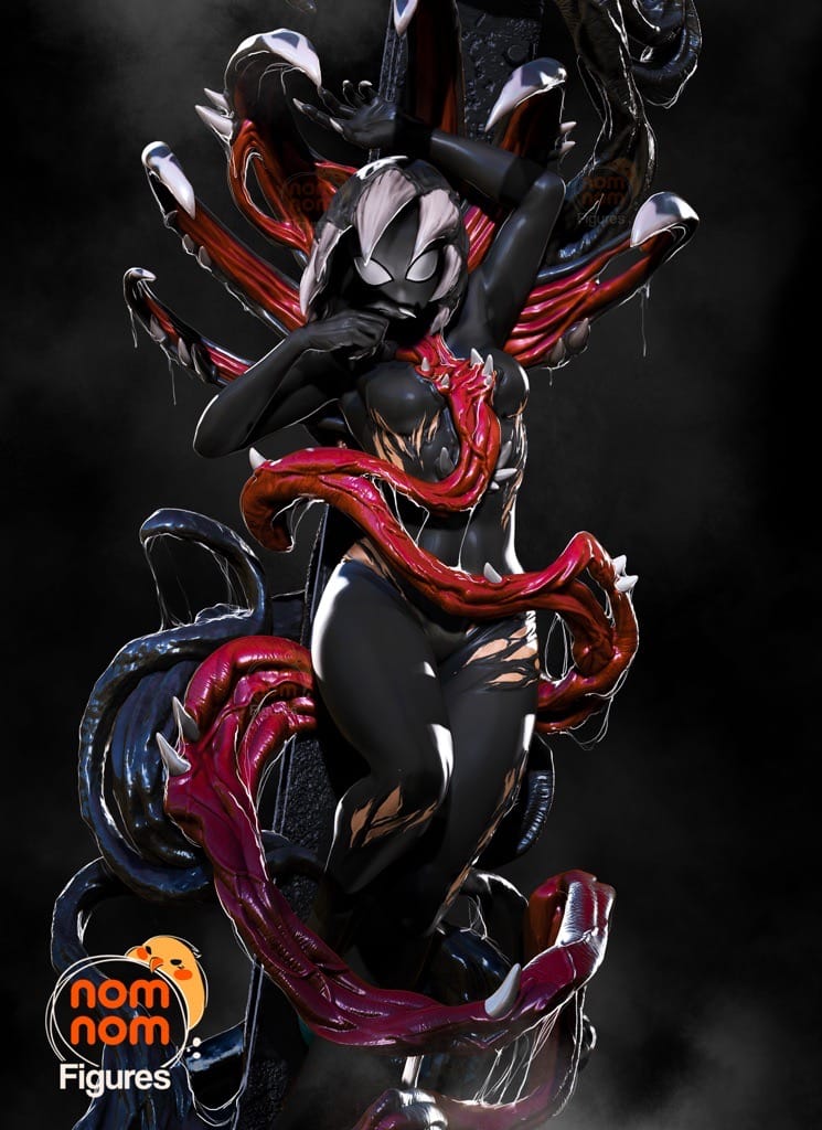 P站图纸印象馆 NomNom 漫威 毒液格温 NomNom 漫威 毒液格温