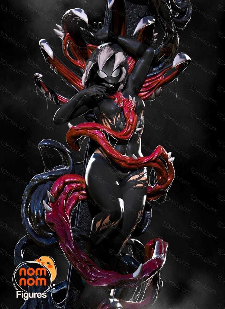 P站图纸印象馆 NomNom 漫威 毒液格温 NomNom 漫威 毒液格温