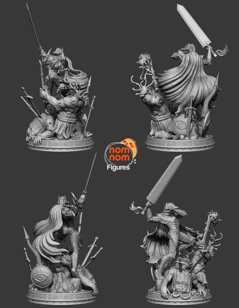 P站图纸印象馆 NomNom 剑风传奇 格斯 NomNom 剑风传奇 格斯