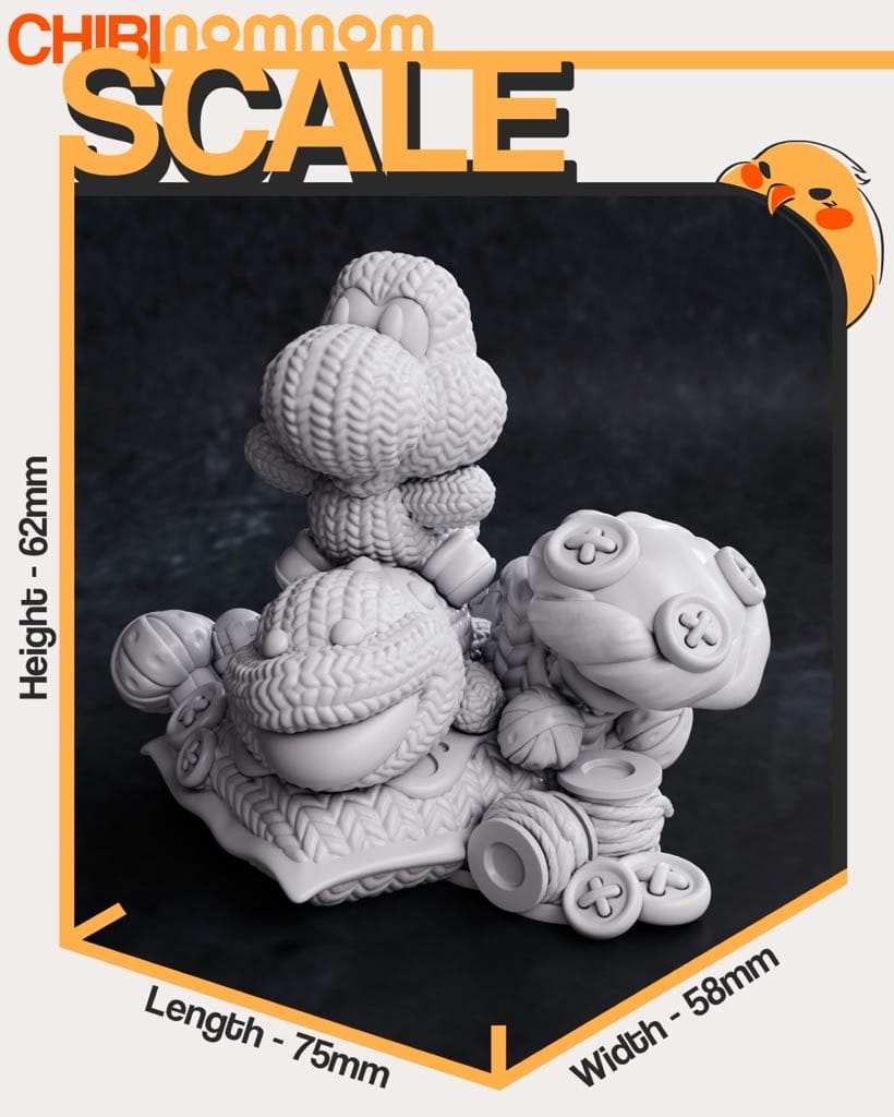 P站图纸印象馆 NomNom 耀西的毛线世界 NomNom 耀西的毛线世界