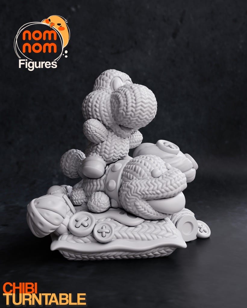 P站图纸印象馆 NomNom 耀西的毛线世界 NomNom 耀西的毛线世界