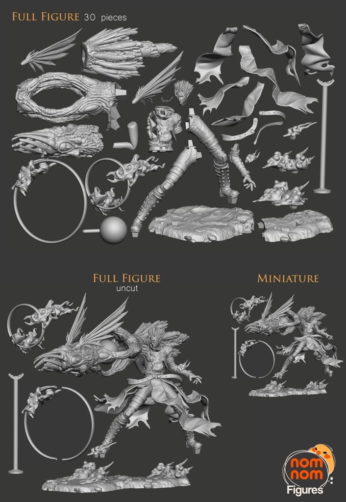 P站图纸印象馆 NomNom 枪神 法修·斯坦比特 NomNom 枪神 法修·斯坦比特