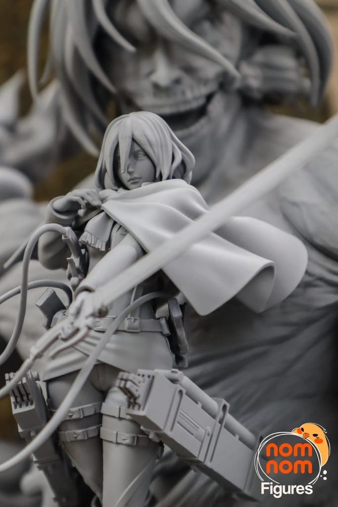 P站图纸印象馆 NomNom 艾伦·耶格和三笠·阿克曼 NomNom 艾伦·耶格和三笠·阿克曼