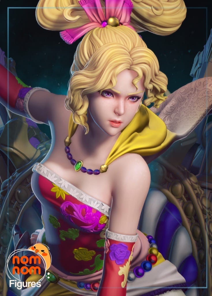 P站图纸印象馆 NomNom 最终幻想 蒂娜 NomNom 最终幻想 蒂娜