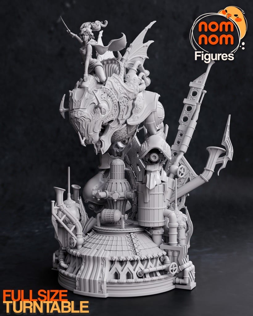 P站图纸印象馆 NomNom 最终幻想 蒂娜 NomNom 最终幻想 蒂娜