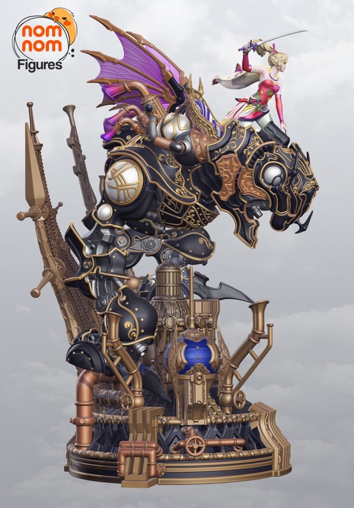 P站图纸印象馆 NomNom 最终幻想 蒂娜 NomNom 最终幻想 蒂娜