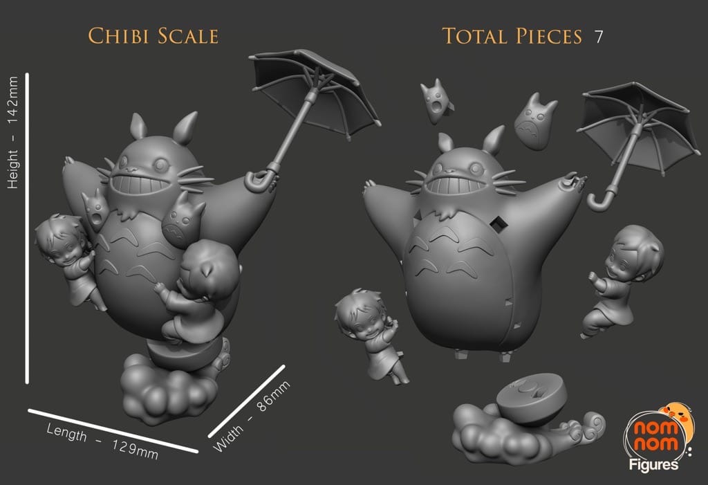 P站图纸印象馆 NomNom 龙猫 NomNom 龙猫