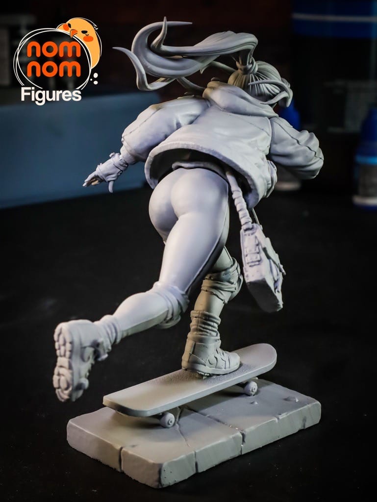 P站图纸印象馆 NomNom 滑板女孩 NomNom 滑板女孩