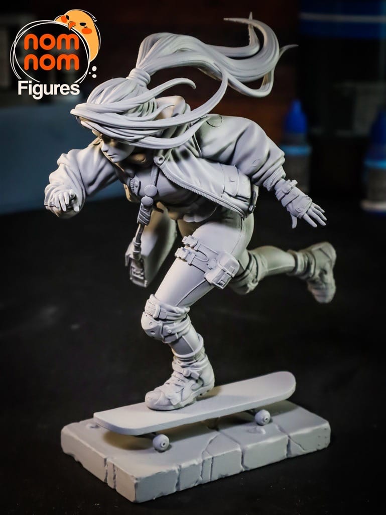 P站图纸印象馆 NomNom 滑板女孩 NomNom 滑板女孩