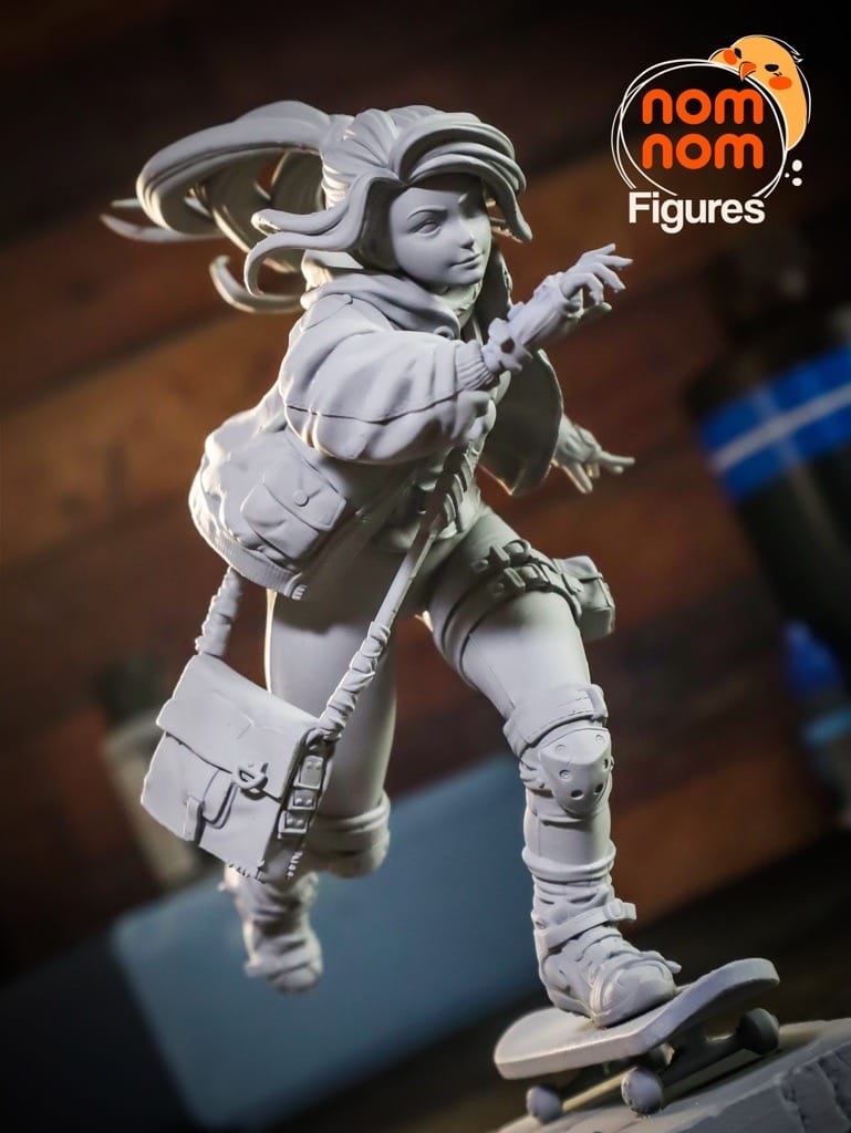 P站图纸印象馆 NomNom 滑板女孩 NomNom 滑板女孩