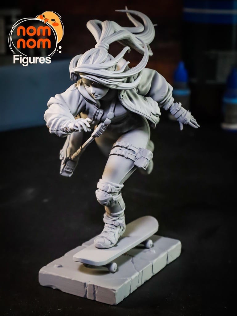 P站图纸印象馆 NomNom 滑板女孩 NomNom 滑板女孩