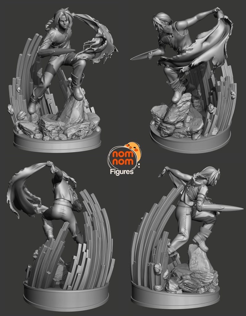 P站图纸印象馆 NomNom 钢之炼金术师 爱德华·艾尔利克 NomNom 钢之炼金术师 爱德华·艾尔利克