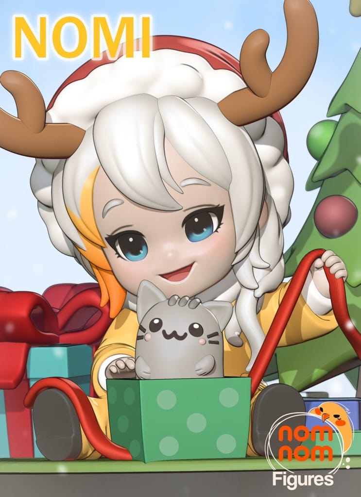 P站图纸印象馆 NomNom 圣诞女孩Nomi NomNom 圣诞女孩Nomi