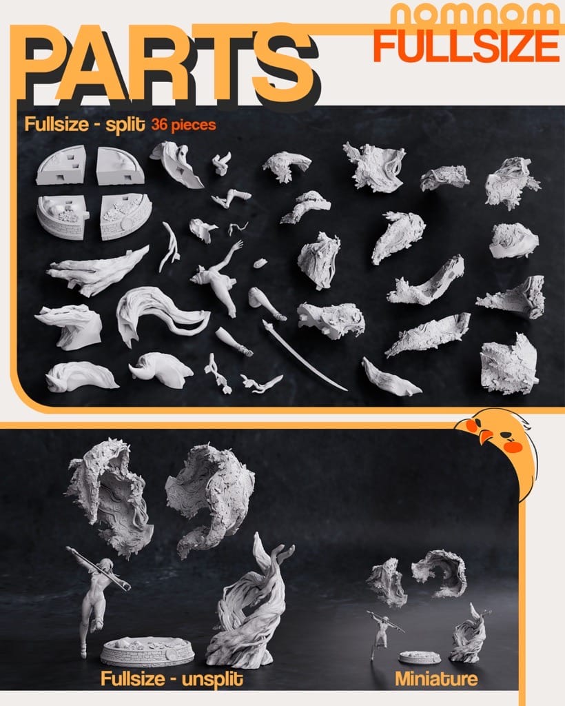 P站图纸印象馆 NomNom 艾尔登法环 女武神 NomNom 艾尔登法环 女武神