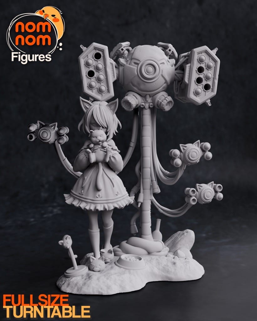 P站图纸印象馆 NomNom 露娜和托夫 NomNom 露娜和托夫