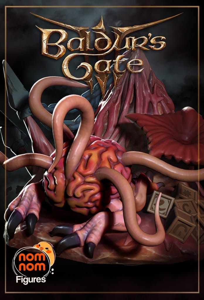 P站图纸印象馆 NomNom 博德之门 智力吞噬者 NomNom 博德之门 智力吞噬者