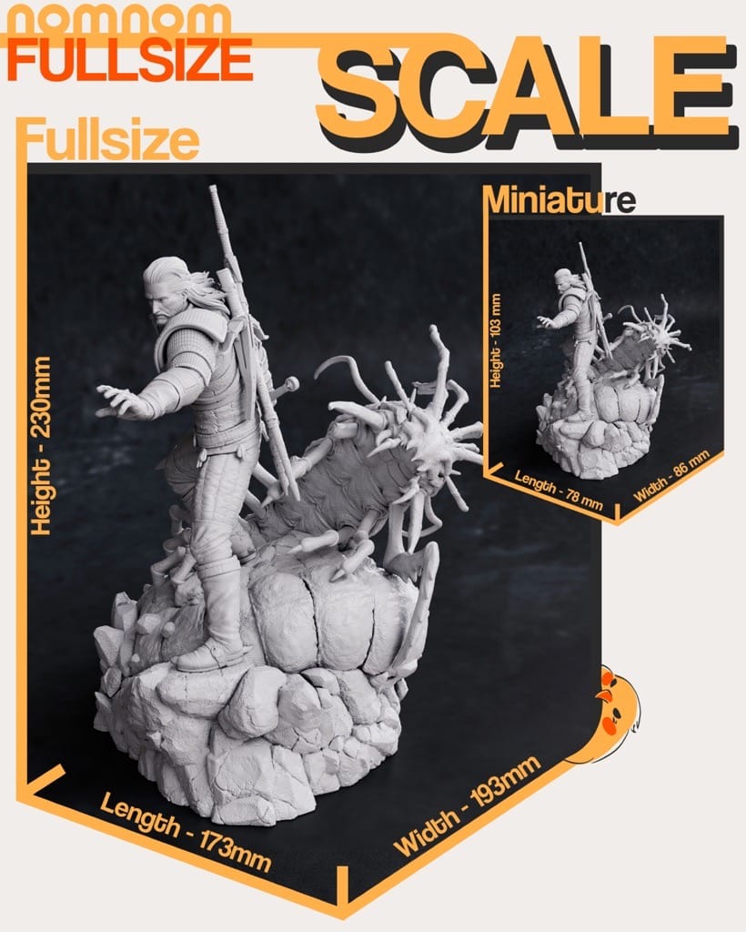 P站图纸印象馆 NomNom 猎魔人 杰洛特 NomNom 猎魔人 杰洛特