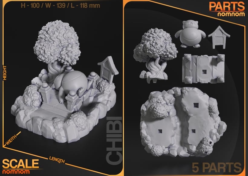 P站图纸印象馆 NomNom 精灵宝可梦 卡比兽 NomNom 精灵宝可梦 卡比兽