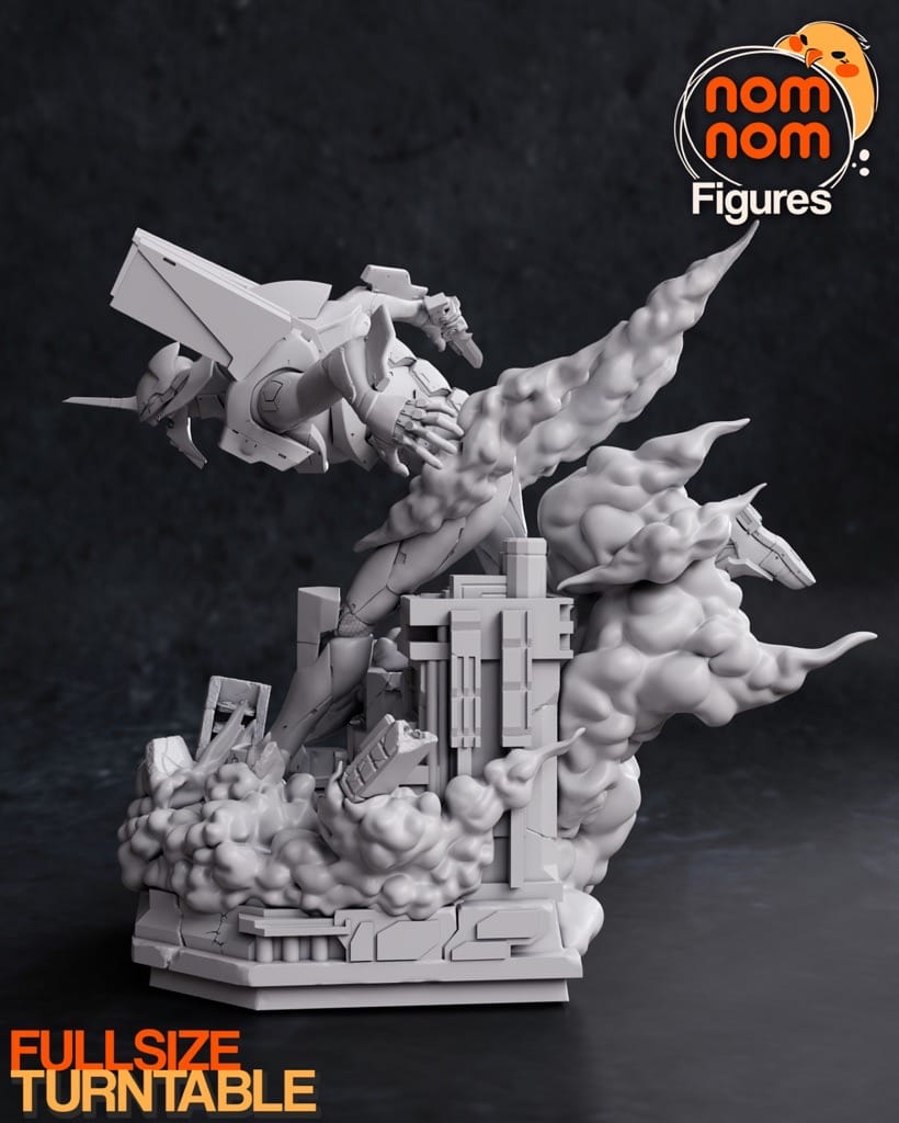 P站图纸印象馆 NomNom 新世纪福音战士 初号机 NomNom 新世纪福音战士 初号机