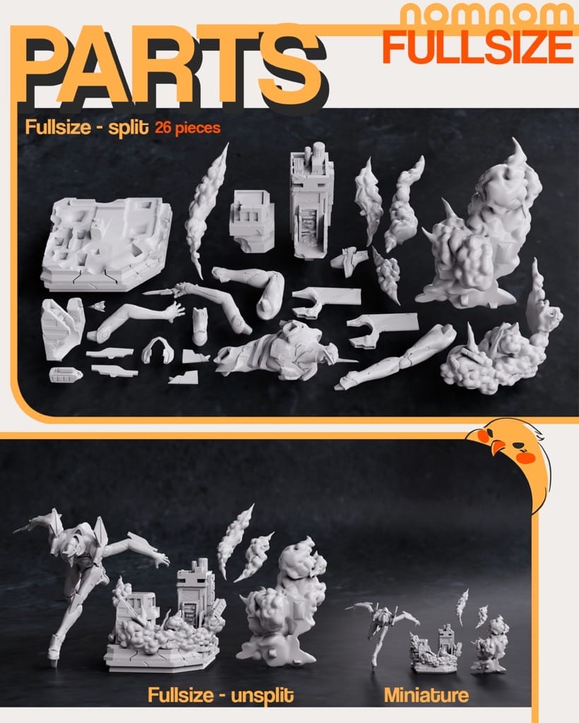 P站图纸印象馆 NomNom 新世纪福音战士 初号机 NomNom 新世纪福音战士 初号机