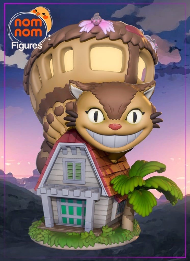 P站图纸印象馆 NomNom 龙猫 丰田猫巴士 NomNom 龙猫 丰田猫巴士