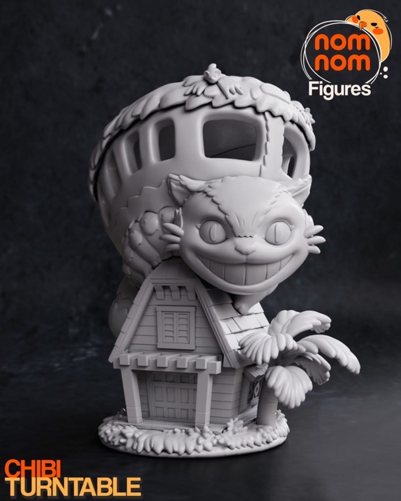 P站图纸印象馆 NomNom 龙猫 丰田猫巴士 NomNom 龙猫 丰田猫巴士
