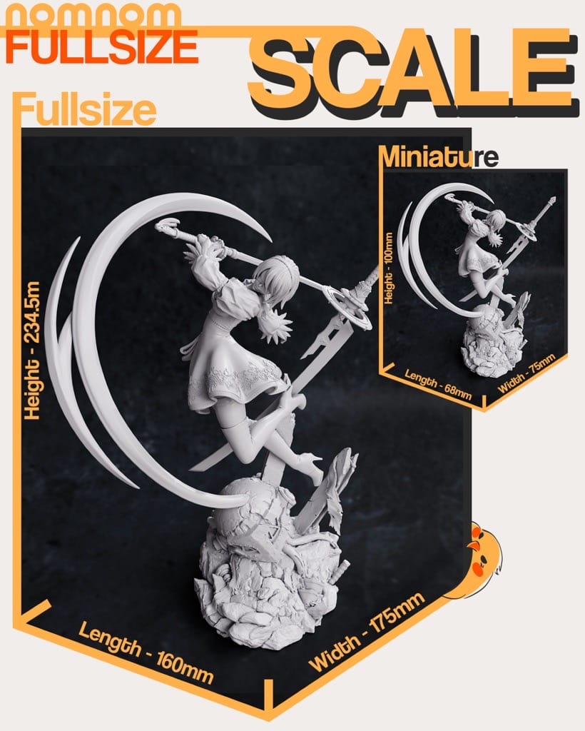 P站图纸印象馆 NomNom 机械纪元 尼尔2B NomNom 机械纪元 尼尔2B