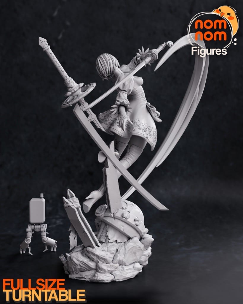 P站图纸印象馆 NomNom 机械纪元 尼尔2B NomNom 机械纪元 尼尔2B