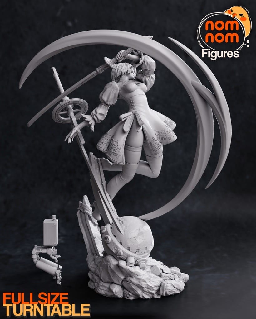 P站图纸印象馆 NomNom 机械纪元 尼尔2B NomNom 机械纪元 尼尔2B