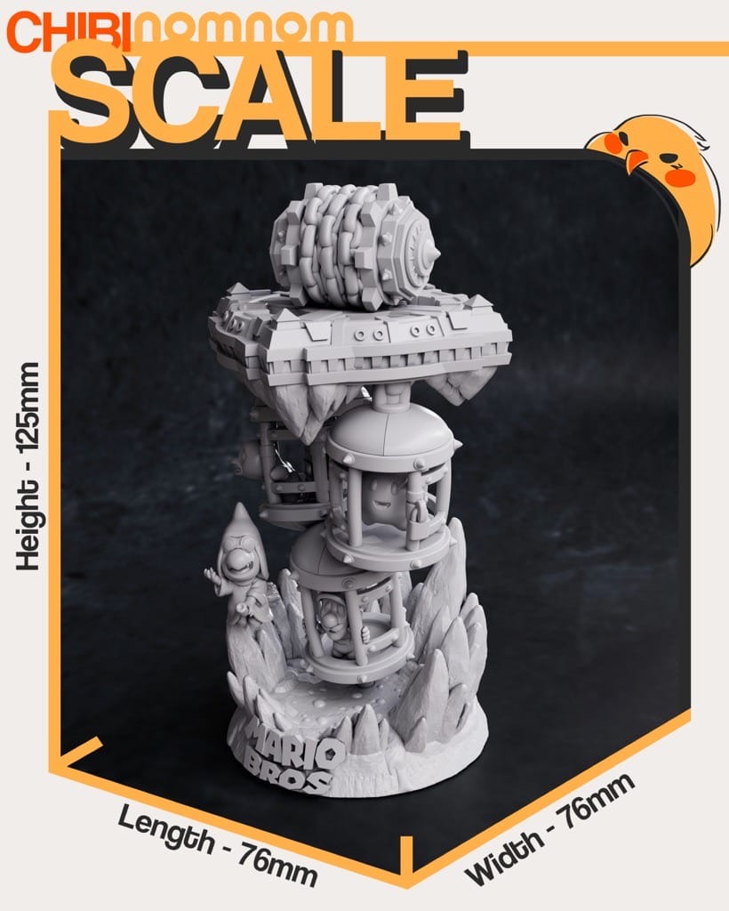 P站图纸印象馆 NomNom 超级马里奥中的囚笼 NomNom 超级马里奥中的囚笼