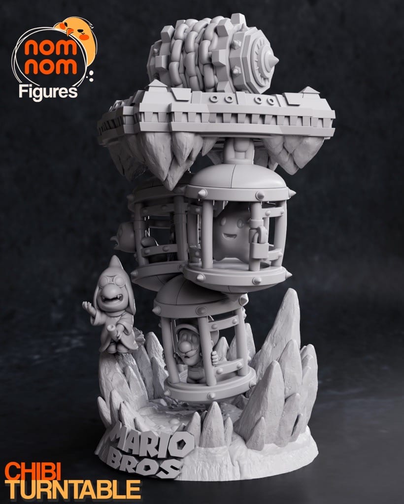 P站图纸印象馆 NomNom 超级马里奥中的囚笼 NomNom 超级马里奥中的囚笼