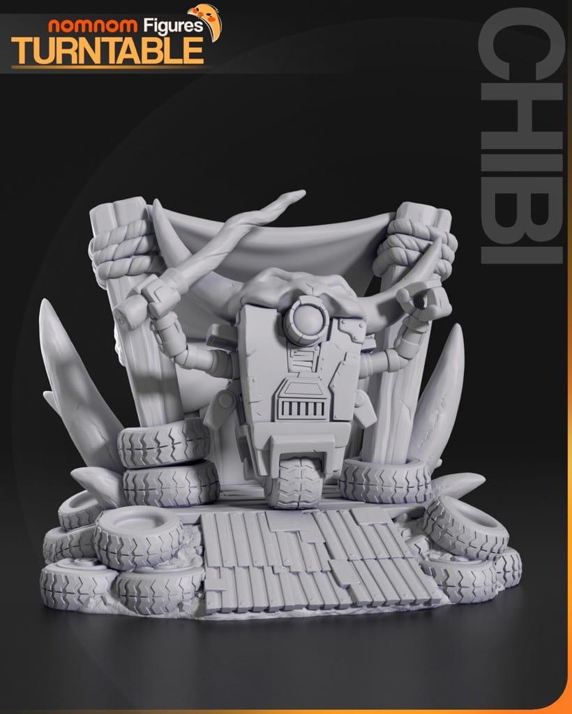 P站图纸印象馆 NomNom 无主之地 饶舌机器人 NomNom 无主之地 饶舌机器人