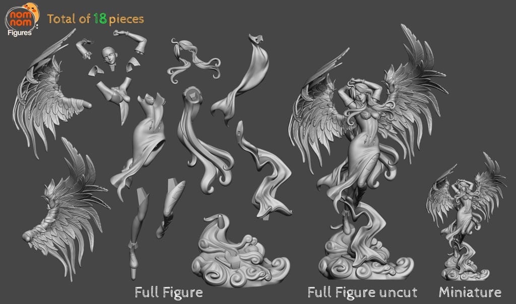 P站图纸印象馆 NomNom 我的女神 乌璐德 NomNom 我的女神 乌璐德