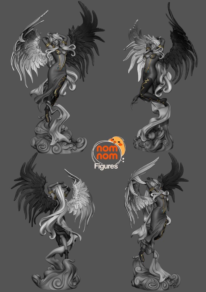 P站图纸印象馆 NomNom 我的女神 乌璐德 NomNom 我的女神 乌璐德