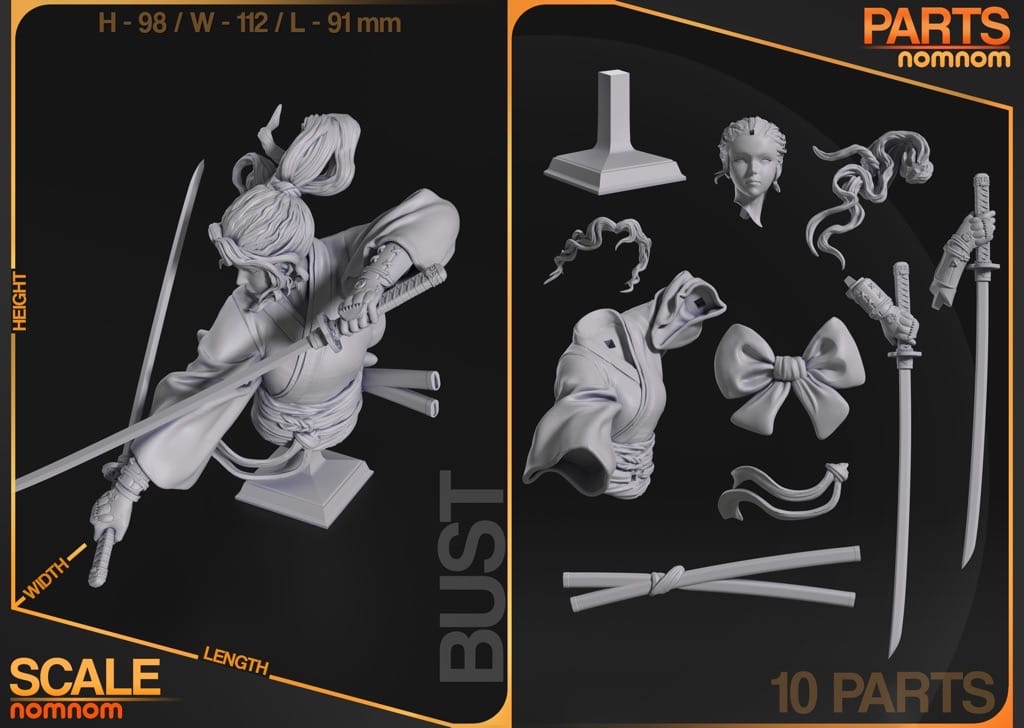 P站图纸印象馆 NomNom 猫武士 NomNom 猫武士