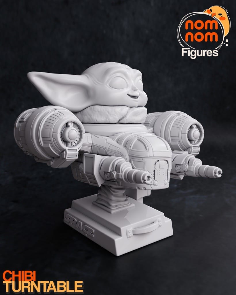 P站图纸印象馆 NomNom 曼达洛人 格洛古 NomNom 曼达洛人 格洛古