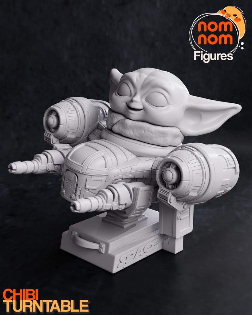 P站图纸印象馆 NomNom 曼达洛人 格洛古 NomNom 曼达洛人 格洛古