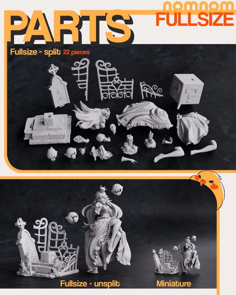 P站图纸印象馆 NomNom 害羞幽灵王姬 NomNom 害羞幽灵王姬