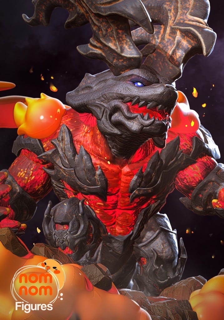 P站图纸印象馆 NomNom 最终幻想 伊弗利特 NomNom 最终幻想 伊弗利特