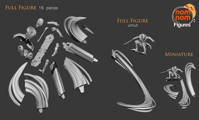 P站图纸印象馆 NomNom 英雄联盟 艾克 NomNom 英雄联盟 艾克