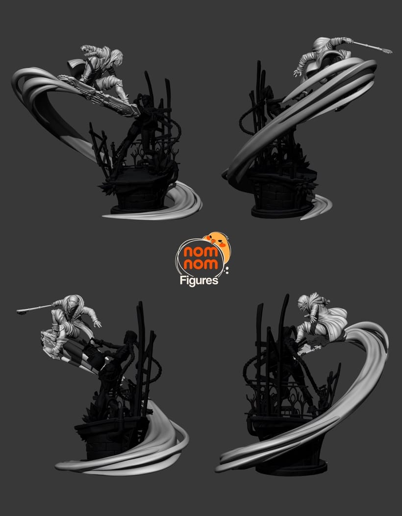 P站图纸印象馆 NomNom 英雄联盟 艾克 NomNom 英雄联盟 艾克