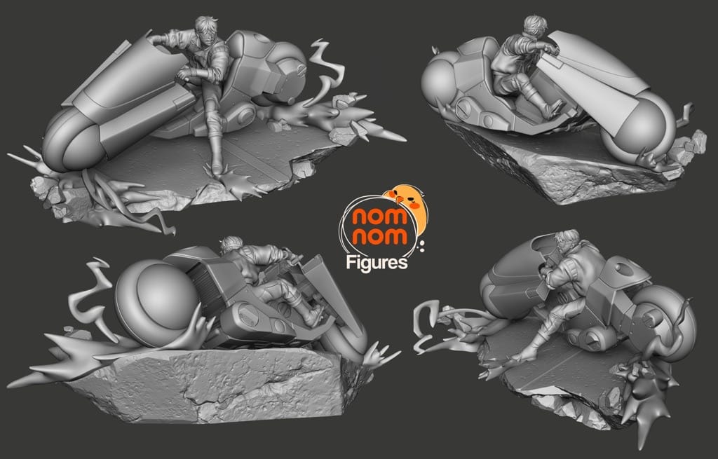 P站图纸印象馆 NomNom 阿基拉 金田 NomNom 阿基拉 金田