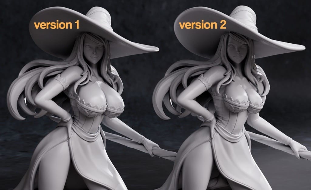 P站图纸印象馆 NomNom 龙之皇冠 女巫 NomNom 龙之皇冠 女巫