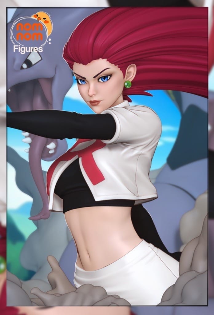 P站图纸印象馆 NomNom 精灵宝可梦 杰西 NomNom 精灵宝可梦 杰西