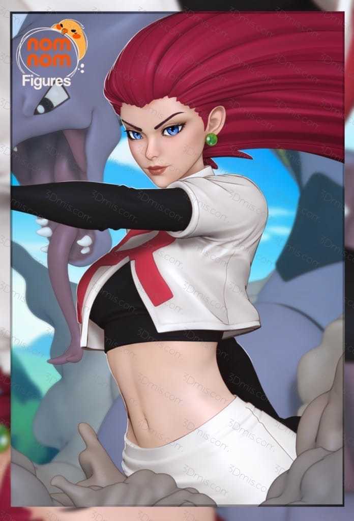 P站图纸印象馆 NomNom 精灵宝可梦 杰西 NomNom 精灵宝可梦 杰西