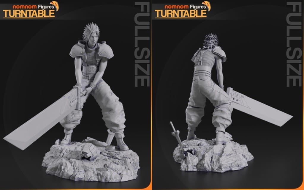 P站图纸印象馆 NomNom 最终幻想 扎克斯·菲尔 NomNom 最终幻想 扎克斯·菲尔