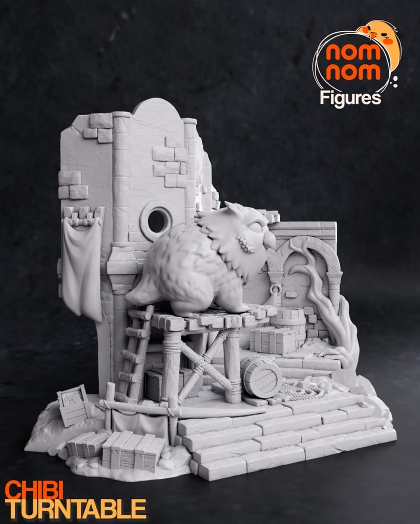 P站图纸印象馆 NomNom 博德之门 枭熊 NomNom 博德之门 枭熊