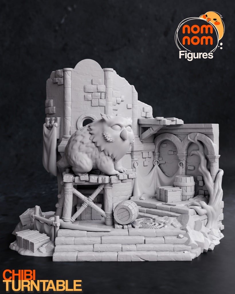 P站图纸印象馆 NomNom 博德之门 枭熊 NomNom 博德之门 枭熊