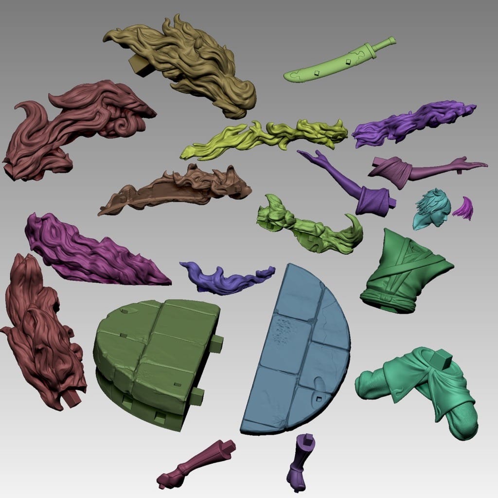 P站图纸印象馆 NomNom 降世神通 祖寇 NomNom 降世神通 祖寇