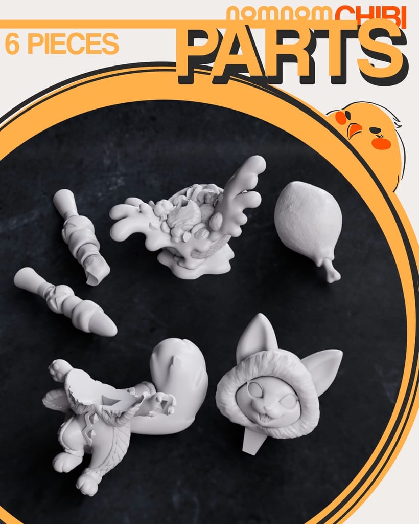 P站图纸印象馆 NomNom 雄火龙艾露猫 NomNom 雄火龙艾露猫